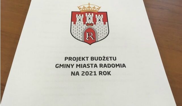 Radom: Gotowy projekt budżetu 2021