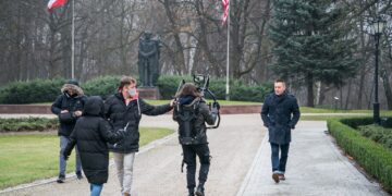 Powiat grójecki: Królikowski na planie w Warce!