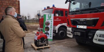 Powiat kozienicki: Drogi, szkoła i strażacy