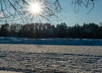 Powiat białobrzeski: Pilica pod lodem