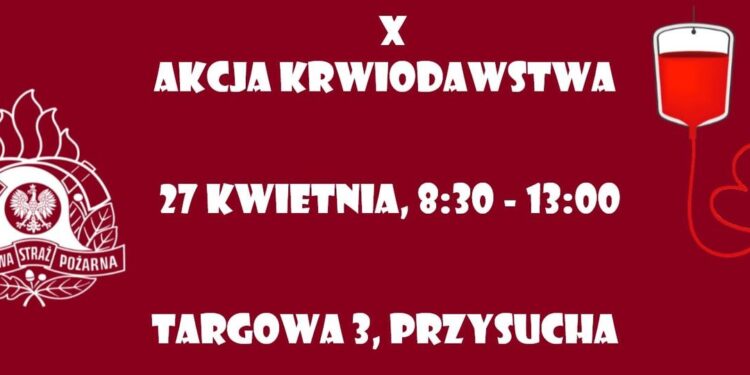 Powiat przysuski: Krew co wtorek
