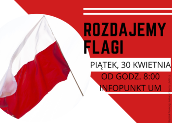 Kozienice: Urząd rozdaje flagi