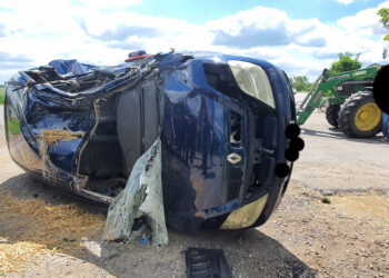 Powiat radomski: Zderzenie ciągnika z osobówką