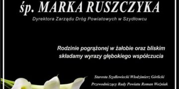 Powiat szydłowiecki: Nie żyje Marek Ruszczyk