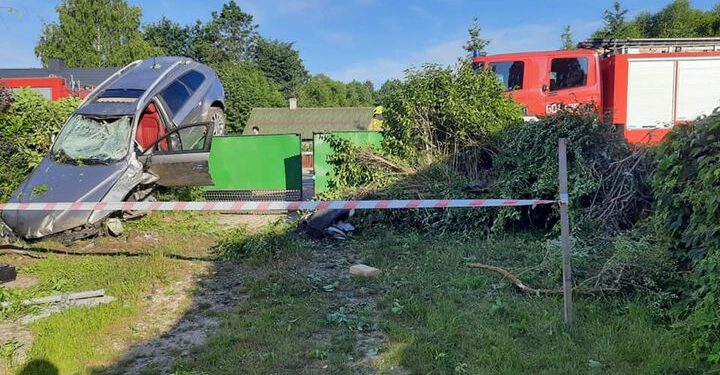 Powiat przysuski: Poranne dwa wypadki [GALERIA]