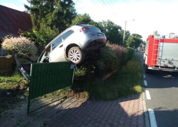 Powiat przysuski: Poranne dwa wypadki [GALERIA]