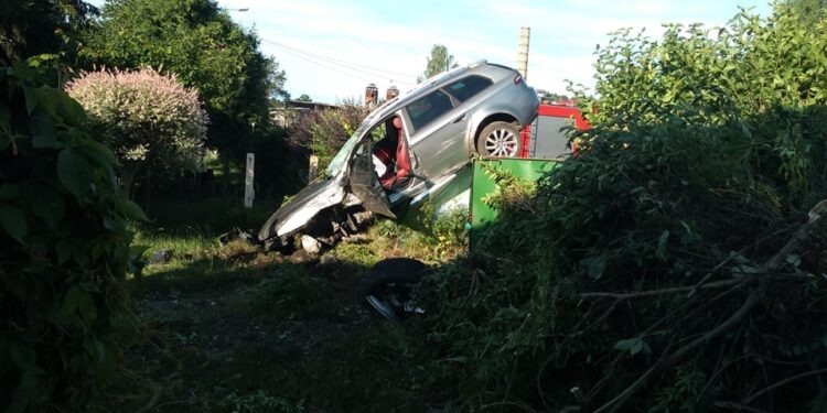 Powiat przysuski: Poranne dwa wypadki [GALERIA]