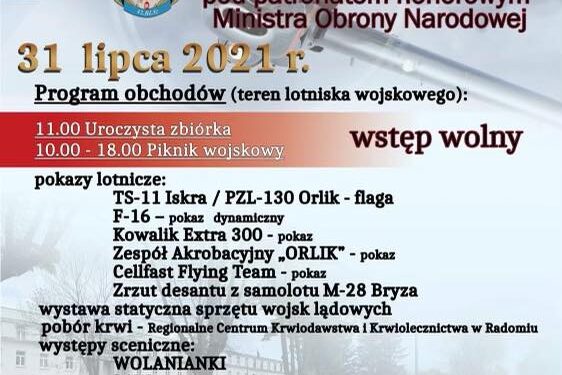 Radom: Lotnicy zapraszają na jubileusz!