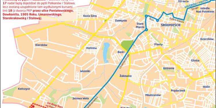 Radom: Wybierz linię autobusową na Szydłowiecką