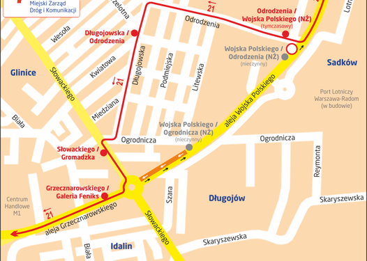 Radom: Naprawa al. Wojska Polskiego – będą objazdy!