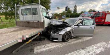 Powiat zwoleński: Groźny wypadek w Babinie [Zdjęcia]