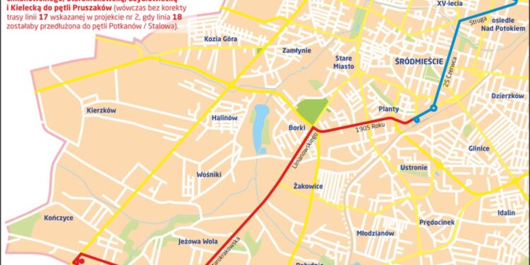 Radom: Wybierz linię autobusową na Szydłowiecką