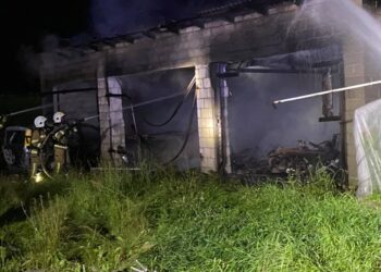 Powiat radomski: Śmierć w płomieniach [GALERIA]