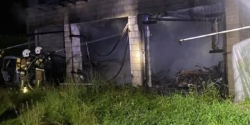 Powiat radomski: Śmierć w płomieniach [GALERIA]