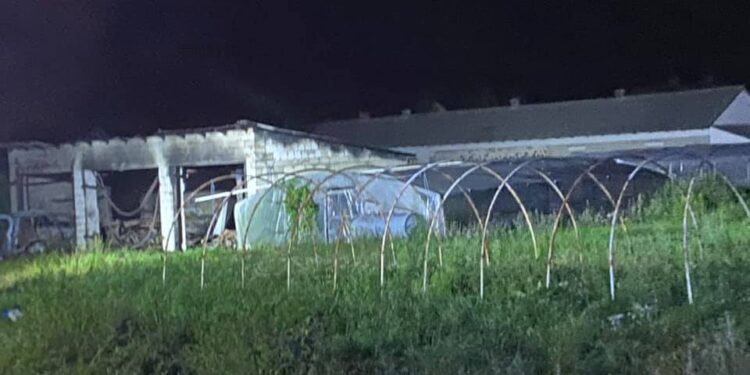 Powiat radomski: Śmierć w płomieniach [GALERIA]