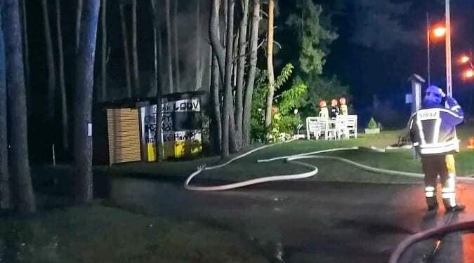 Powiat radomski: Spłonął popularny lokal!