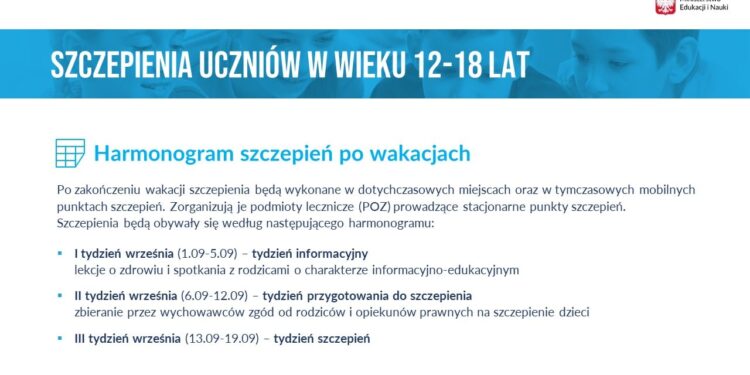 Z kraju: Tydzień informacyjny w szkołach