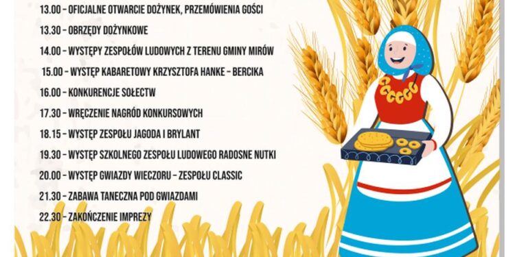 Powiat szydłowiecki: Dożynki w Mirowie!