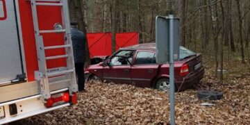 Powiat radomski: Kierowca zginął na miejscu