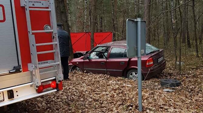 Powiat radomski: Kierowca zginął na miejscu