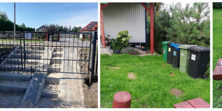 Przysucha: Nowoczesność w ogrodzie