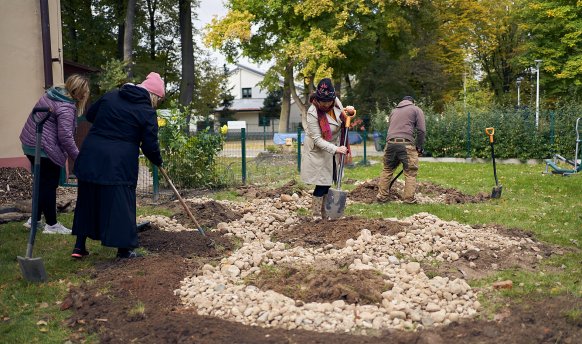 Powiat grójecki: Ogród permakulturowy