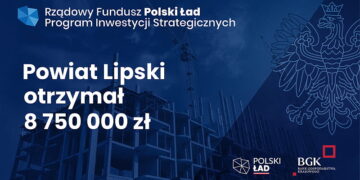 Powiat lipski: 8 750 000 zł!