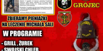 Powiat grójecki: Motomikołajki ze zbiórką krwi dla strażaka