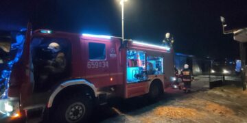 Nie pozwolił na rozwój pożaru – uratował swój dobytek i zwierzęta