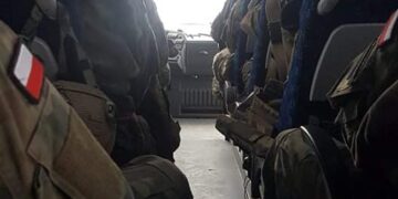 Nasi żołnierze powitają Nowy Rok na granicy z Białorusią