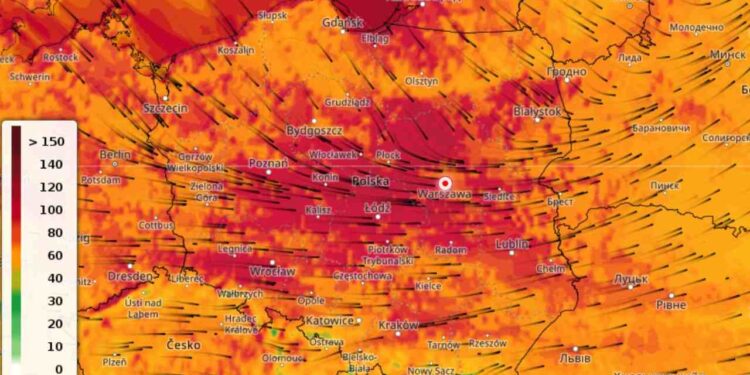 Radomskie: Ostrzeżenia pogodowe! Uwaga na silny wiatr!