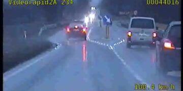 Powiat grójecki: Wyprzedził omijając wysepkę z lewej strony