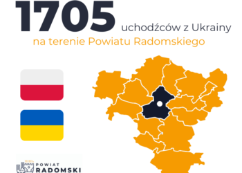 Powiat radomski: Znaleźli u nas schronienie przed wojną