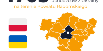 Powiat radomski: Znaleźli u nas schronienie przed wojną