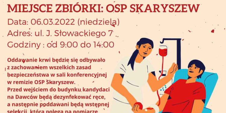 Powiat radomski: Krew na wagę życia