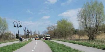 Radom: „Czołówka” rowerzystów na bulwarach