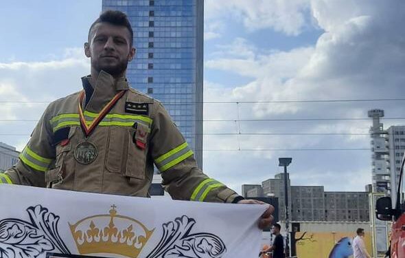 Ze świata / Radom: Strażak z Radomia Mistrzem Świata!