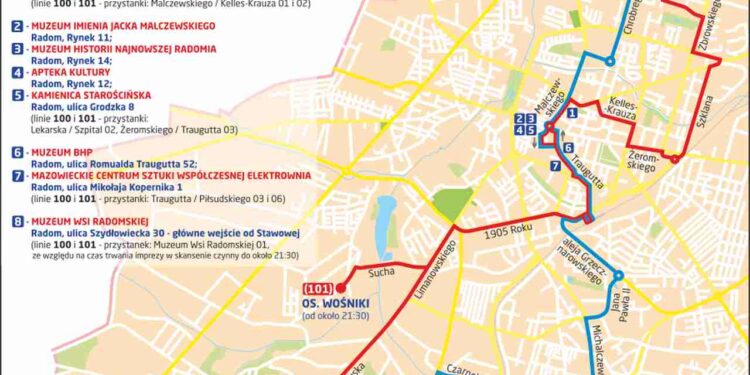 Radom: Bez biletu autobusami w Noc Muzeów!