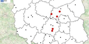 Radom: Mapa wypadków drogowych – Wakacje 2022