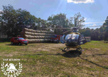 Maszyna rolnicza przygniotła 77-latka