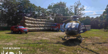 Maszyna rolnicza przygniotła 77-latka