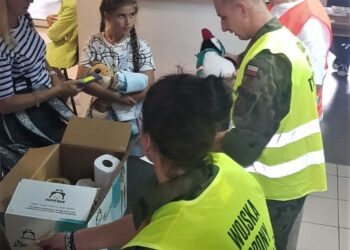 Radom: Terytorialsi nadal pomagają uchodźcom [Zdjęcia]