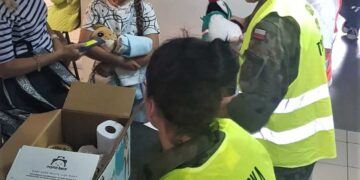 Radom: Terytorialsi nadal pomagają uchodźcom [Zdjęcia]