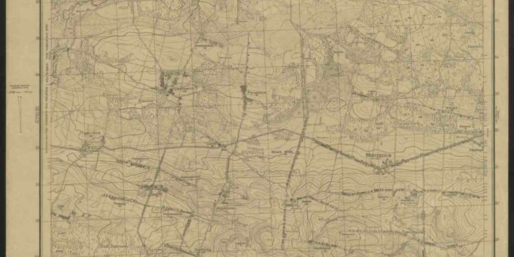 Powiat szydłowiecki: Kartograf w mundurze