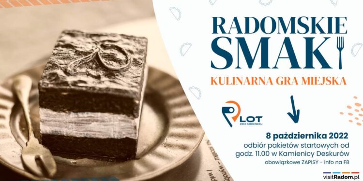 Radom: Kulinarna gra miejska już w sobotę!