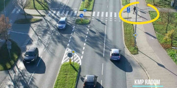 Radom: Kamery nagrały, jak kierujący łamią zakaz [FILM]