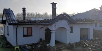 Powiat radomski: Ojciec i córka stracili wszystko w pożarze