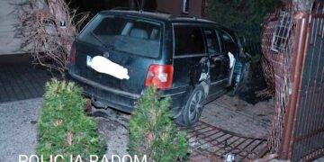 Radom: Nastoletni bracia rozbili auto rodziców