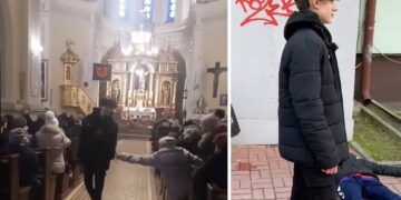Tiktoker zakłócił Mszę Świętą. Teraz odpowie przed sądem