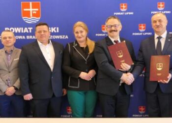 Powiat lipski: Renowacja na drodze